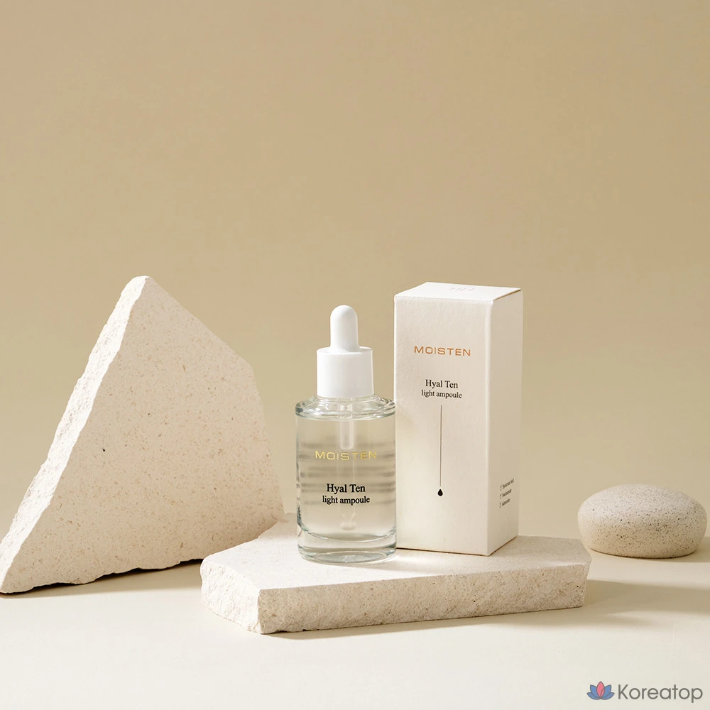 Ампульная сыворотка 9wishes Moisten Low Molecular Hyaluronic Acid Hyalten Light Ampoule, 50 мл, 1 шт.