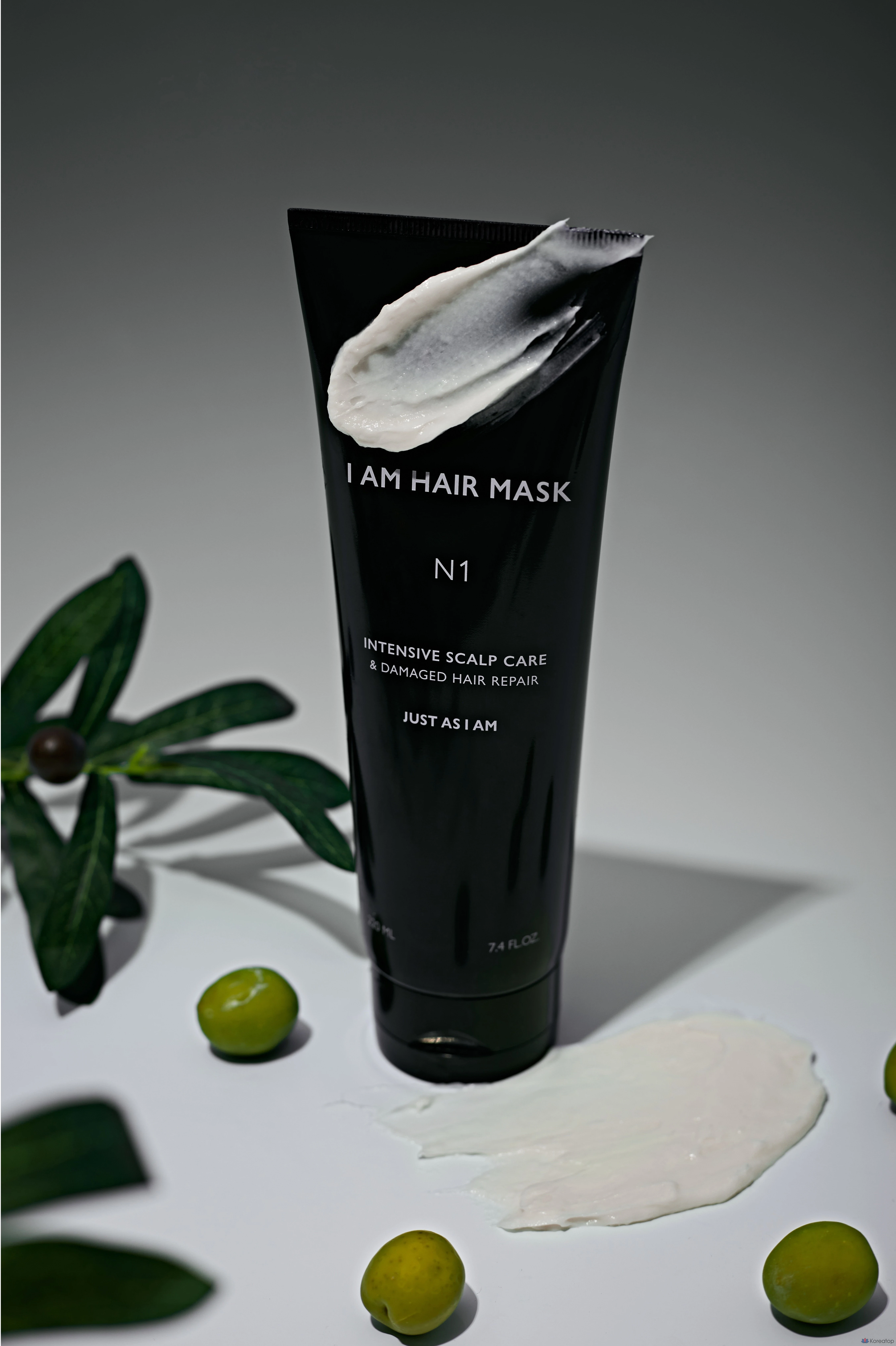 Маска для волос JUST AS I AM I'm Damaged Repair N1 Hair Mask, 220 мл, 1 шт.