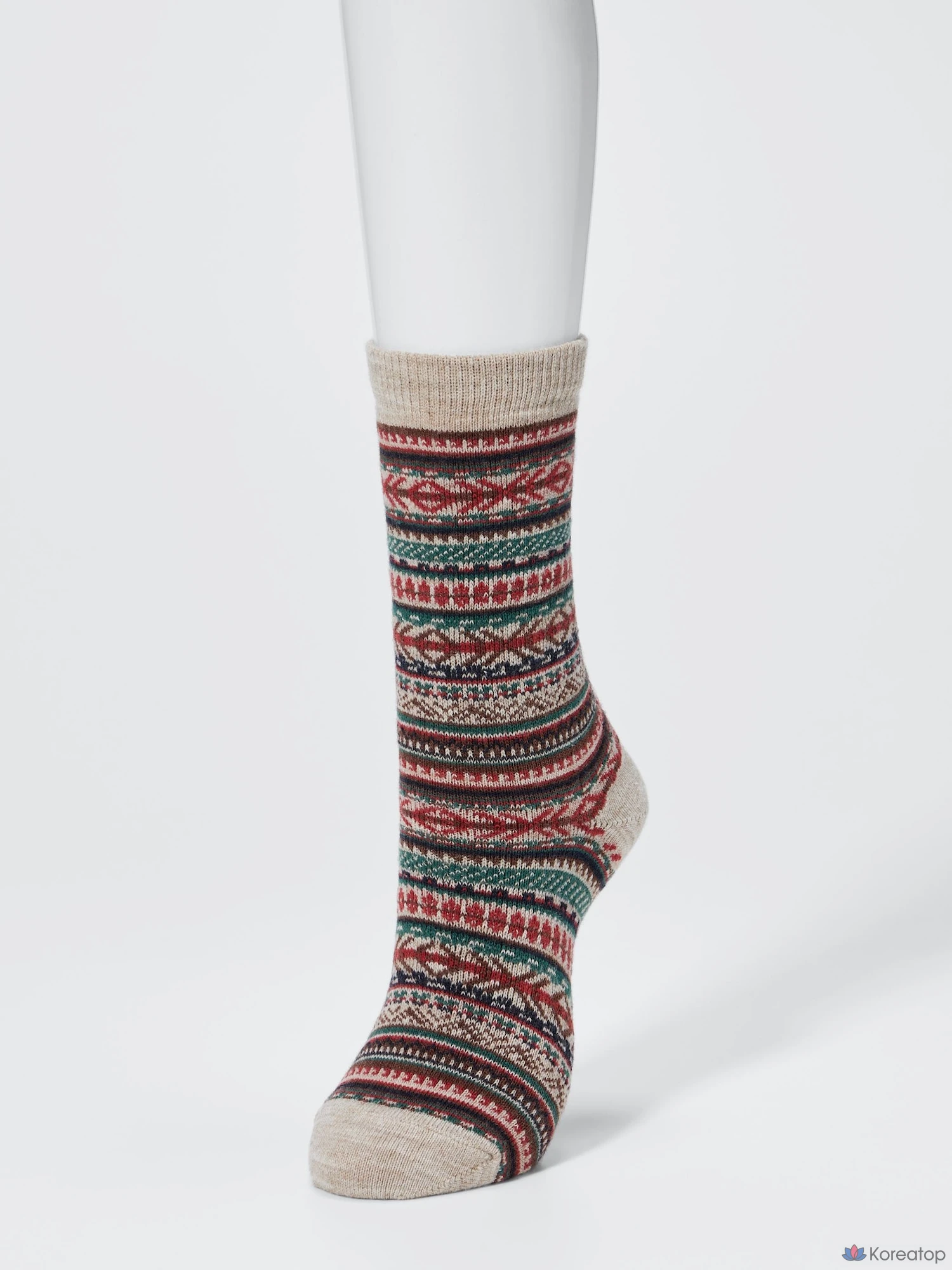 Носки Uniqlo Heattech Fair Isle