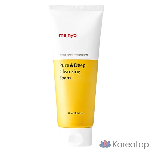 Пенка для глубокого очищения кожи Manyo Factory Pure &amp; Deep Cleansing Foam, 200 мл, 1 шт.