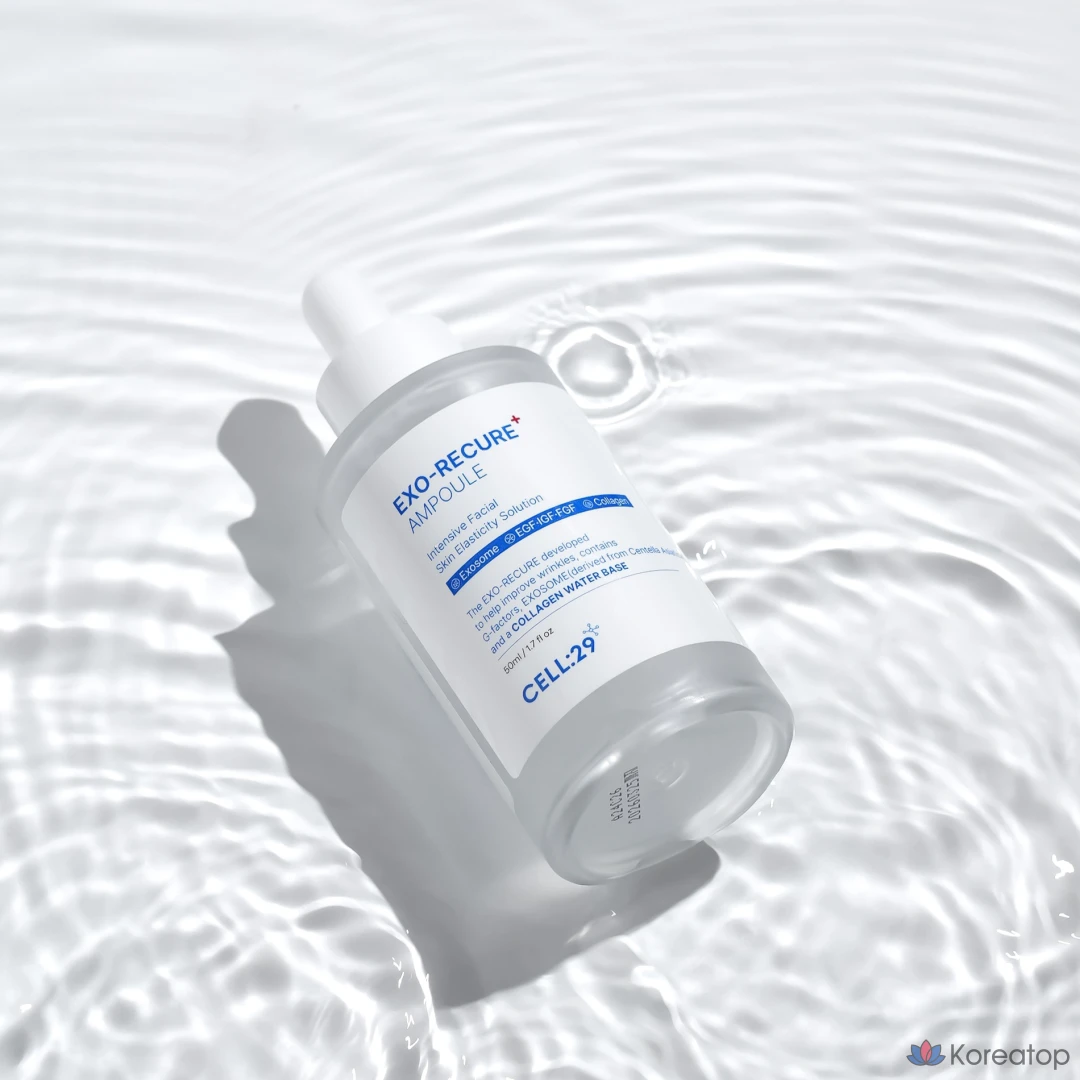 Ампульная сыворотка Cell29 Exosome Ampoule EGF Adenosine Hyaluronic Acid Pore Peptide ExoRecovery, 50 мл, 1 шт.