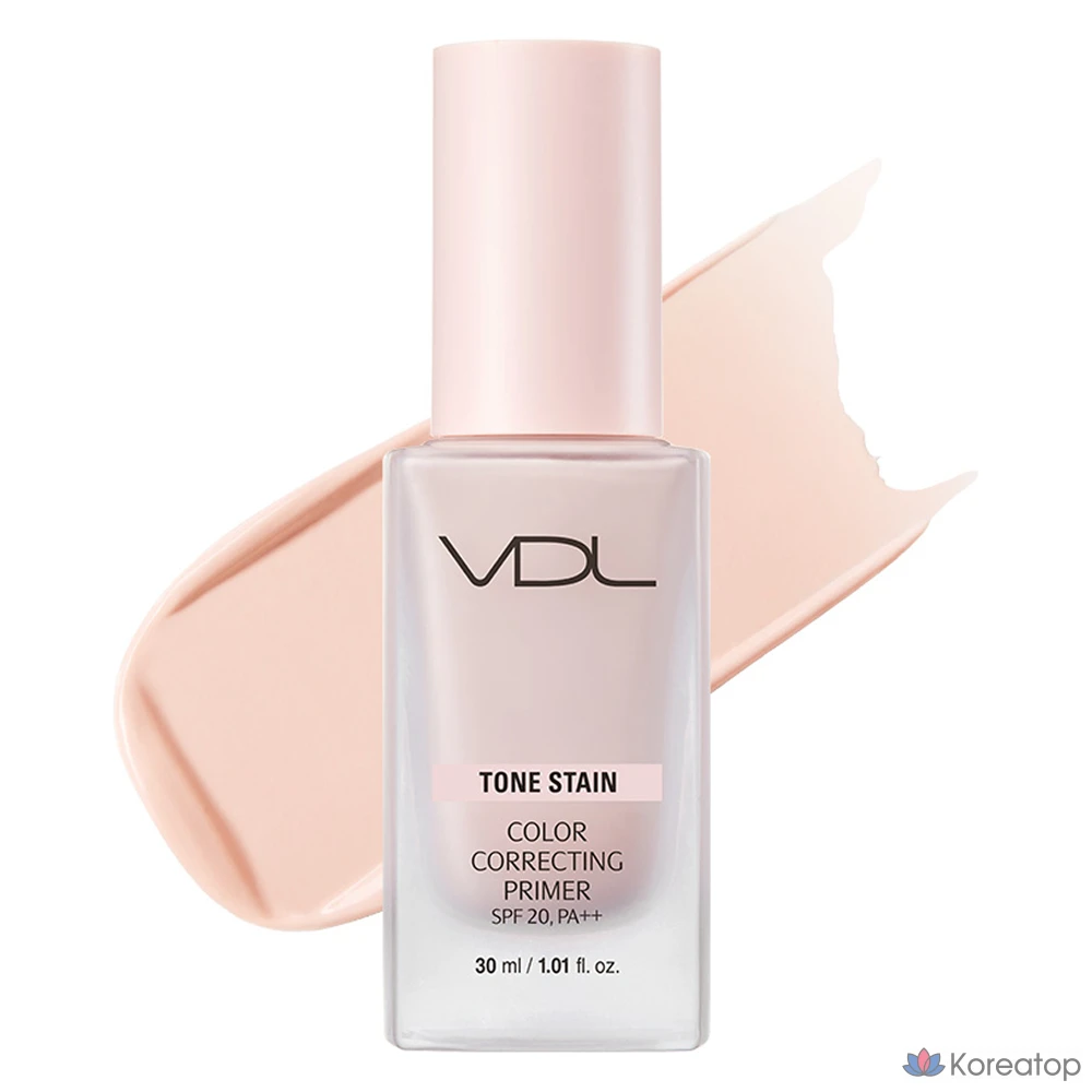 Праймер VDL Tone Stain Color Correcting Primer, оттенок Rose Quartz, 30 мл, 1 шт.