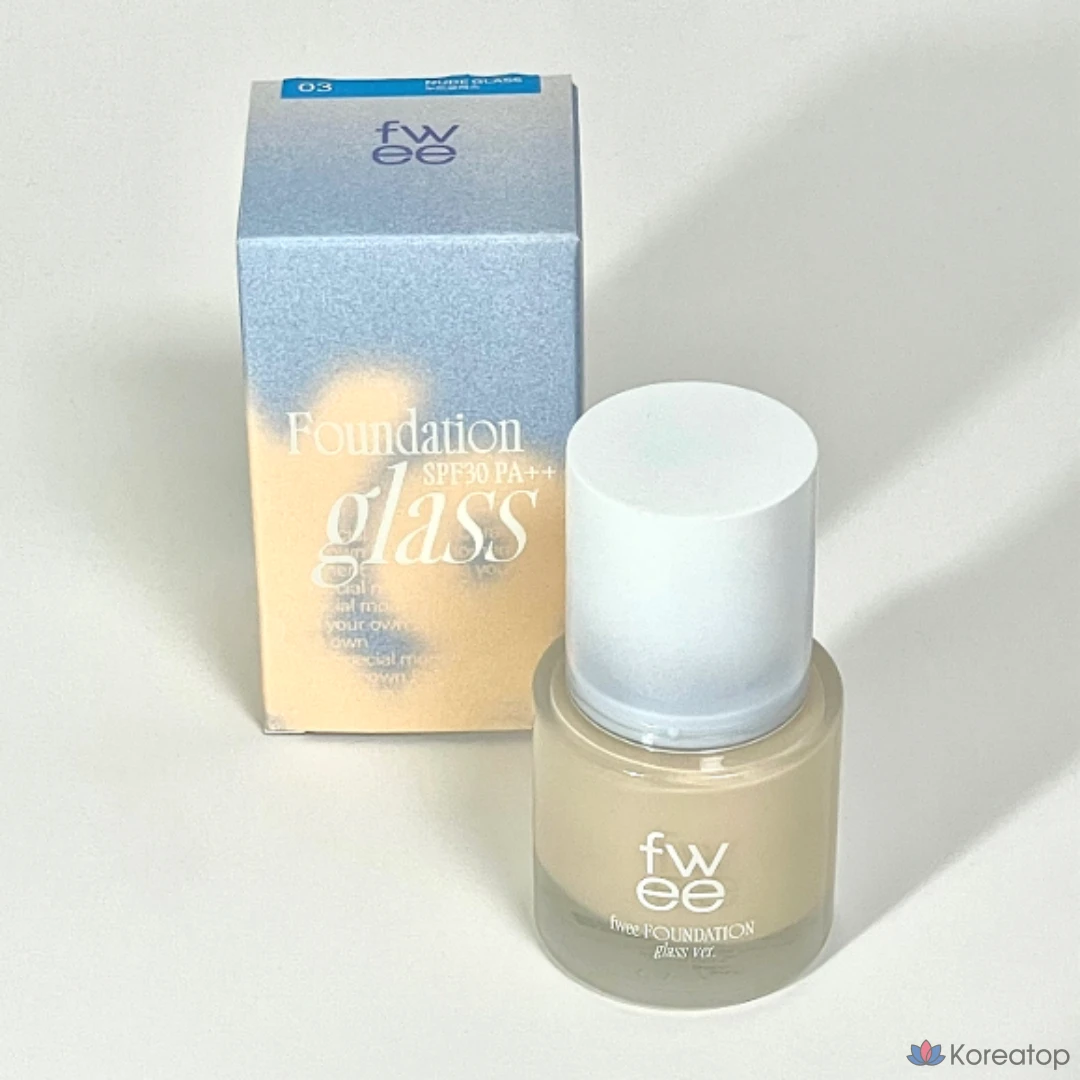 Фондация fwee Foundation Glass, оттенок 01 Fair Glass, 1 шт.