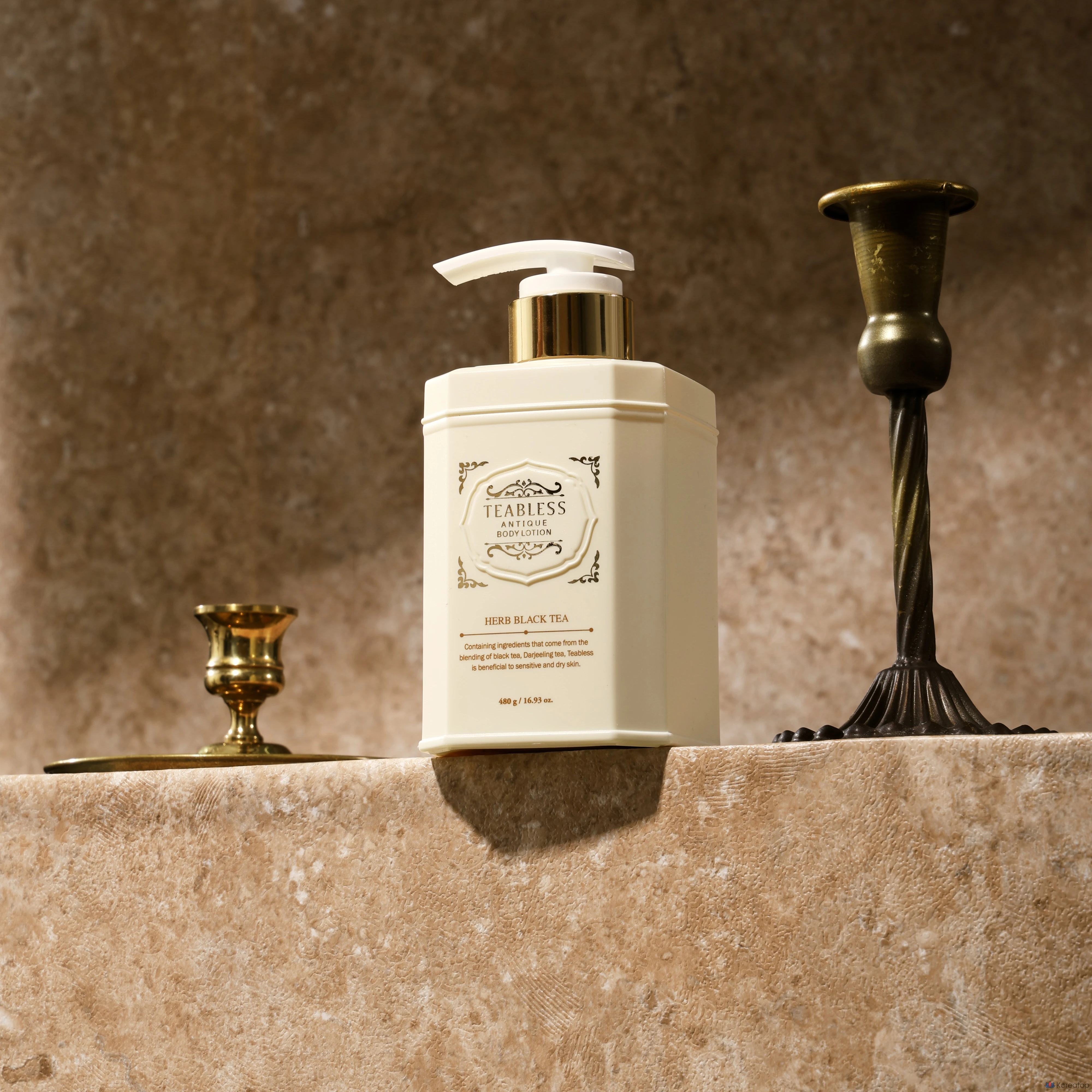 T-Bless Античный лосьон для тела с ароматом черного чая и трав, 480 г, 1 шт.