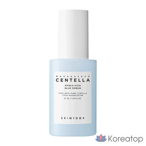 Skin1004 Синяя сыворотка с гиалуроновой кислотой мадагаскарской центеллы, 50 мл, 1 шт.