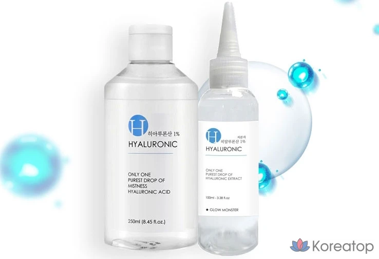 Glow Monster Экстракт центеллы азиатской + низкомолекулярная гиалуроновая кислота, 100 мл, 1 набор