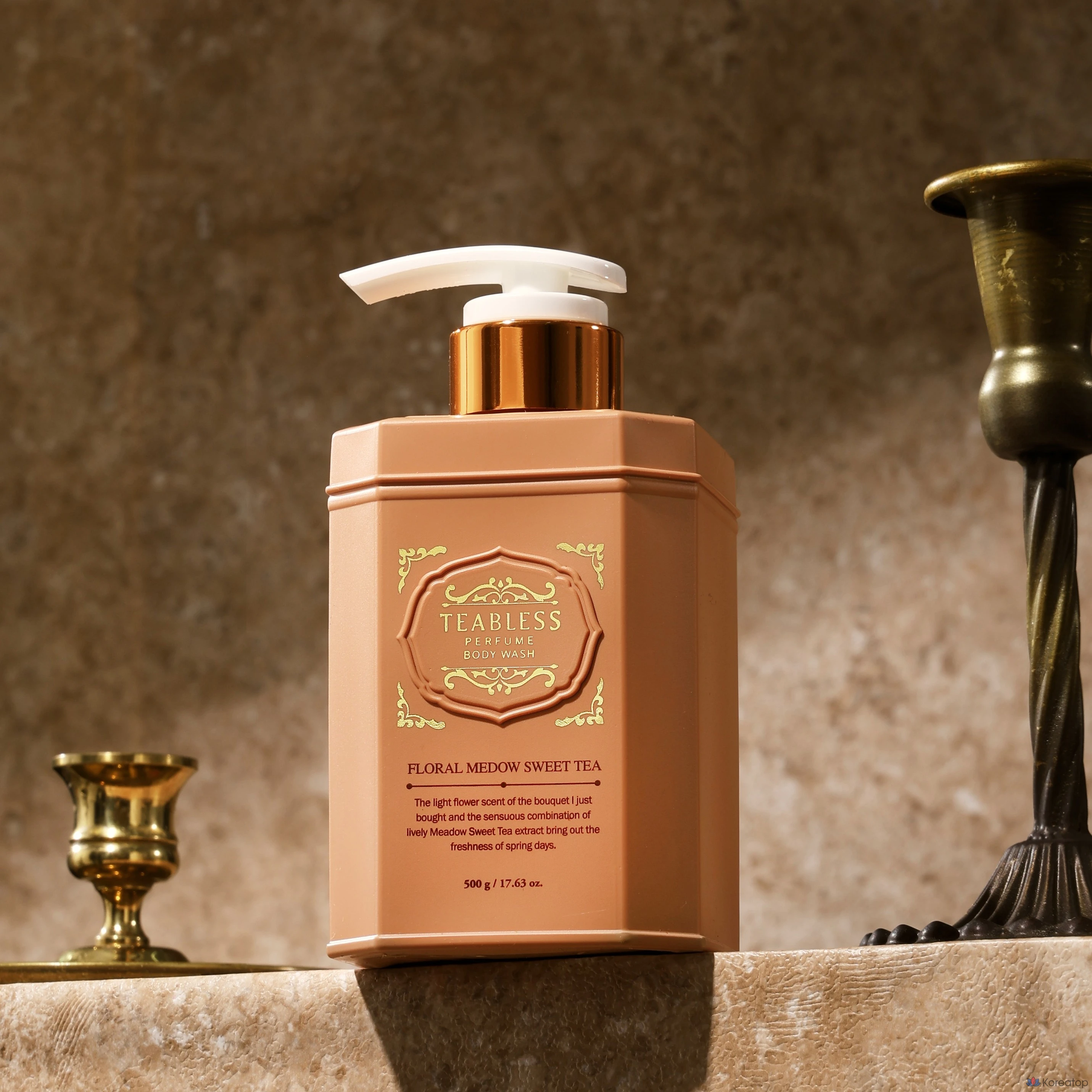 Гель для душа T-Bless с ароматом сладкого чая и цветочными нотками, 500 г, 1 упаковка.