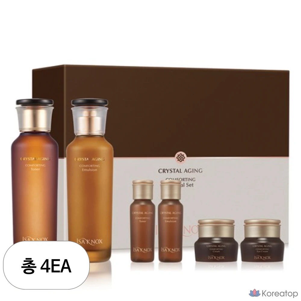 Набор Izanox Crystal Aging Comforting из 2 предметов, базовый, 4 комплекта