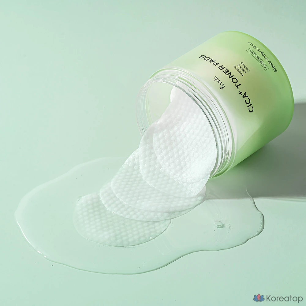 Тоник-подушечки Prreti Cica Plus, 150 г, 50 листов, 1 упаковка