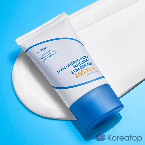 Натуральный солнцезащитный крем Isntree с гиалуроновой кислотой SPF50+ PA++++, 50 мл, 1 шт.