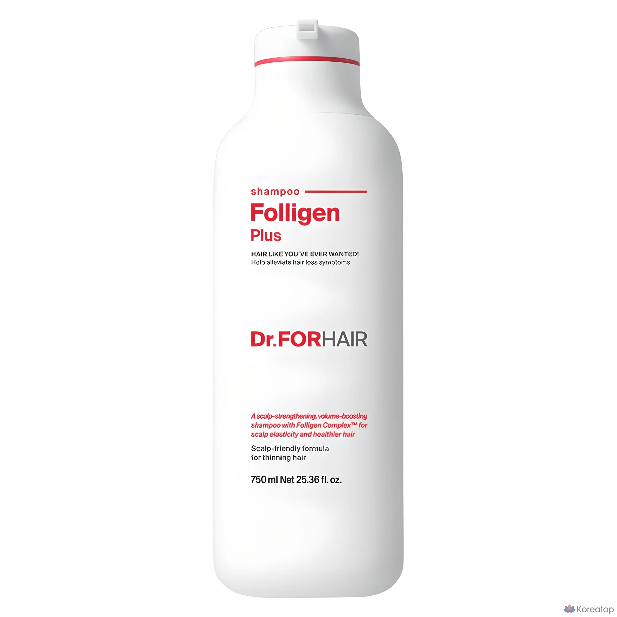Шампунь Dr. For Hair Foligen Plus, 750 мл, 1 флакон.