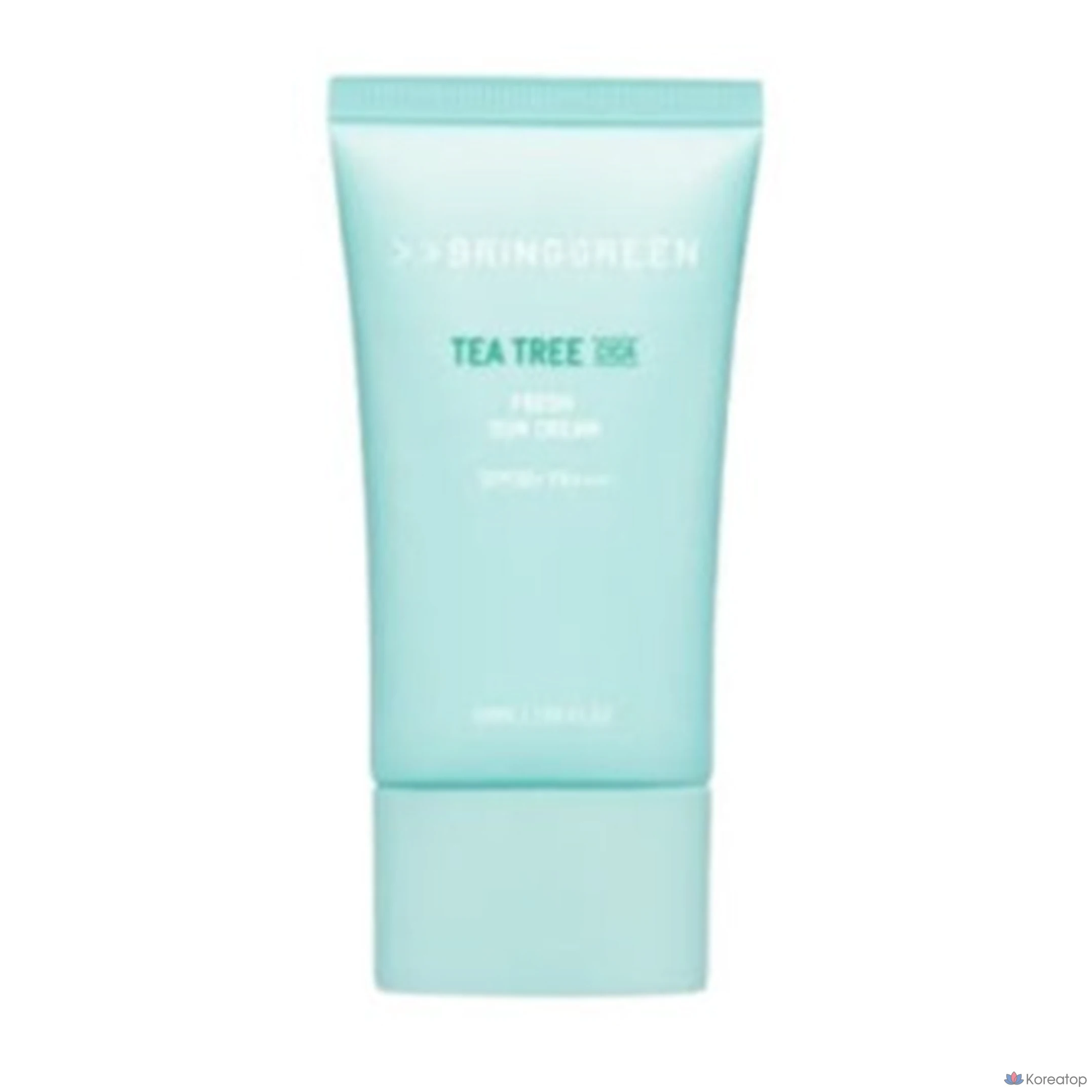 Успокаивающий солнцезащитный крем Bring Green Tea Tree Cica, 50 мл, SPF50+ PA++++, для чувствительной и жирной кожи, 1 шт.