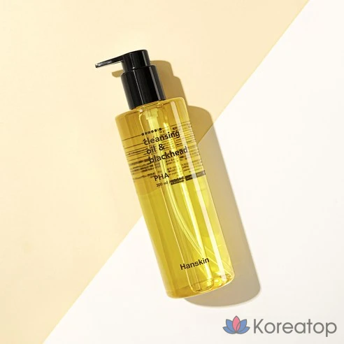 Hanskin / Гидрофильное масло с PHA-кислотами Cleansing Oil &amp; Blackhead PHA , 300 мл