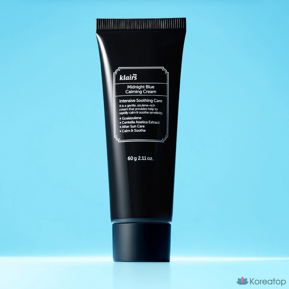 Крем Dear, Klairs Midnight Blue Calming Cream, 60 мл, 1 шт.