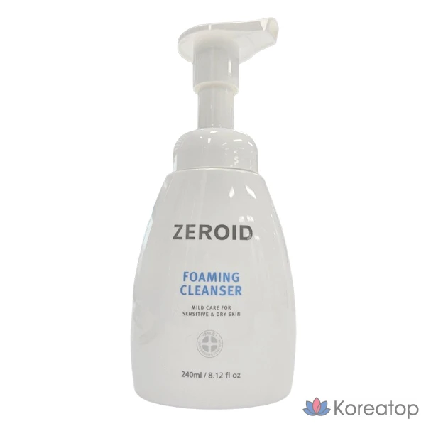 Пенящееся очищающее средство ZEROID, 240 мл, 1 шт.
