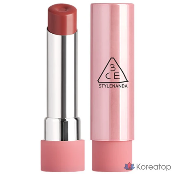 3CE Glaze Lip Glow, 1 шт., 3,2 г, 34 оттенка Rose Glaze