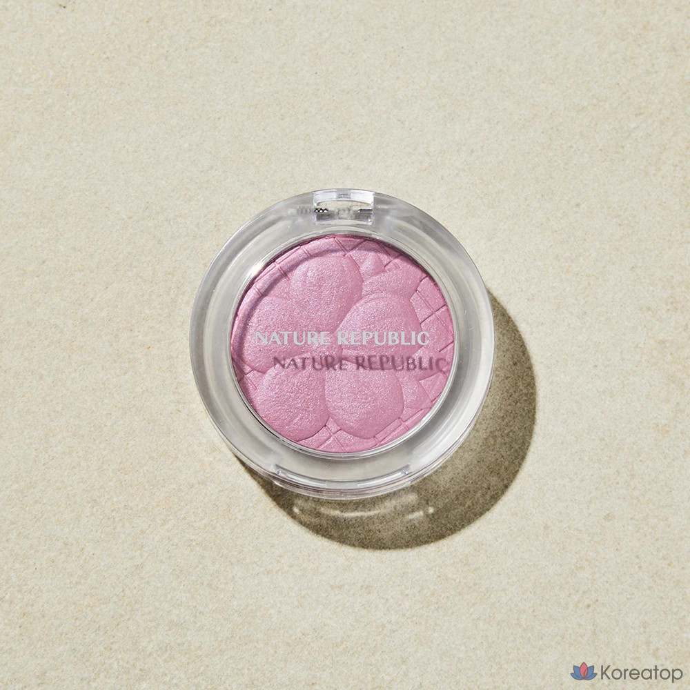 Румяна Nature Republic Baked Blusher, оттенок 05 Peony Purple, 5 г, 1 шт.