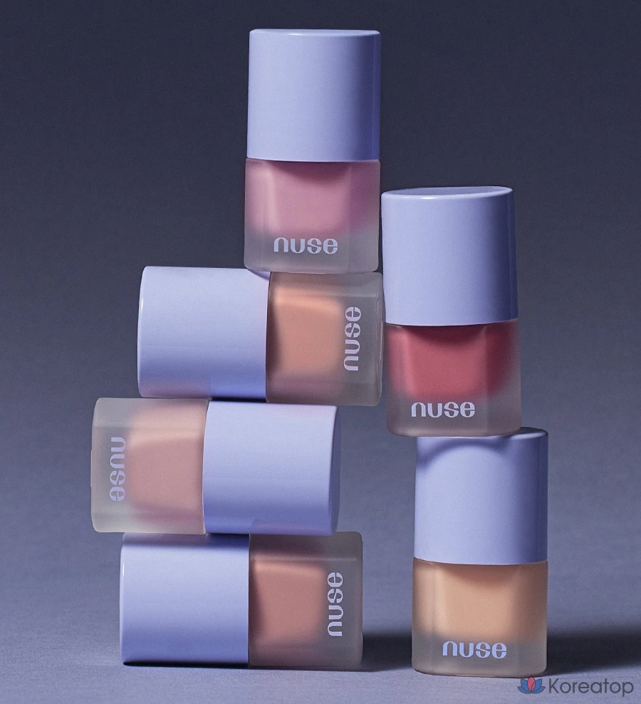 Жидкие румяна nuse Liquid Care Cheek, 16 мл, 01 Dazzle Ginger, 1 шт., фото 8