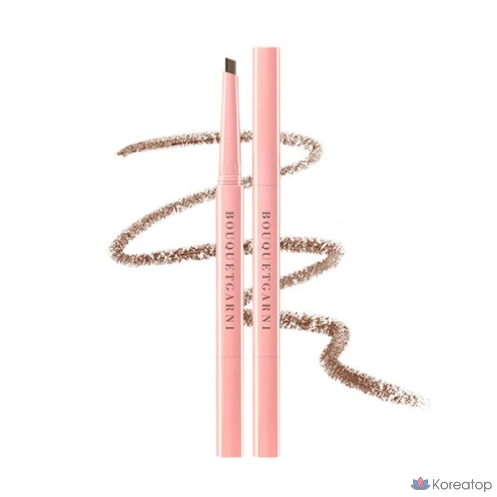 Карандаш для бровей Bouquet Garni Auto Pencil Slim Eyebrow, 0.2g, светло-коричневый BR, 1 шт.