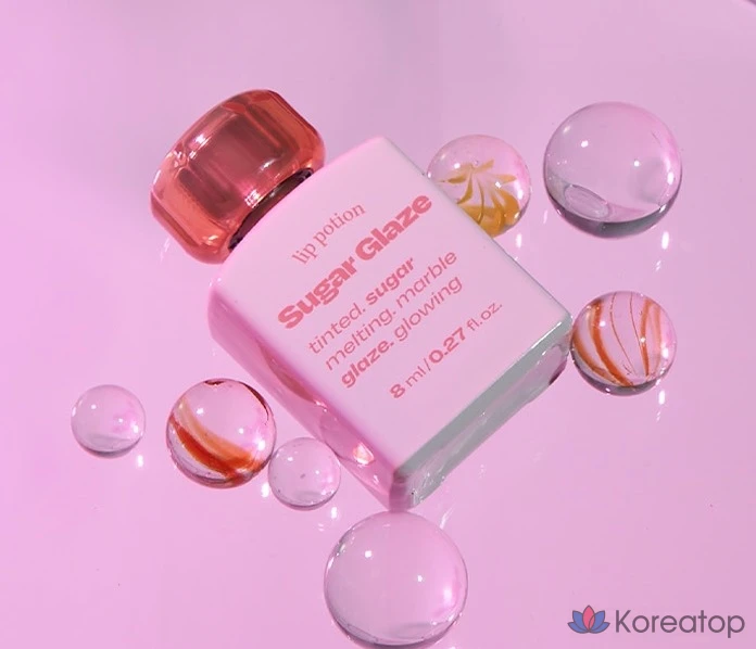 Тинт для губ ALTERNATIVE STEREO Lip Potion Sugar Glaze, 16 шариков со вкусом клубничного мусса, 1 шт., фото 2