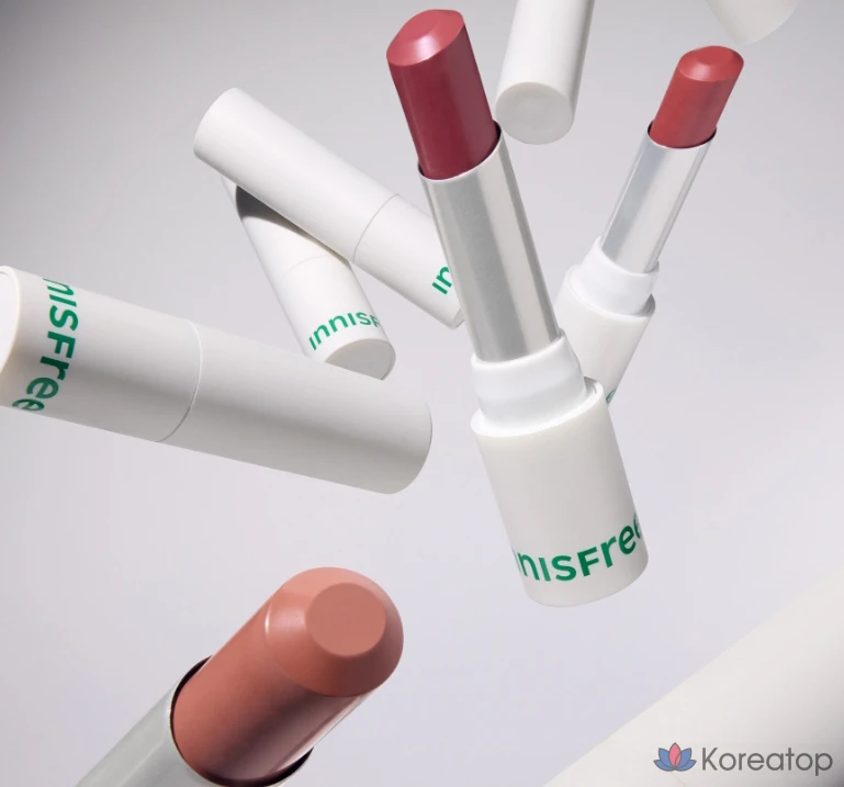 Матовая помада Innisfree Airy Matte Lipstick 3,5 г, 1 шт., № 8, оттенок Amber Brick., фото 9