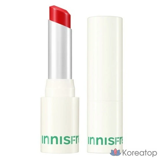 Помада Innisfree Dewy Glow, № 05, цвет «маковый красный», 3,5 г, 1 шт.