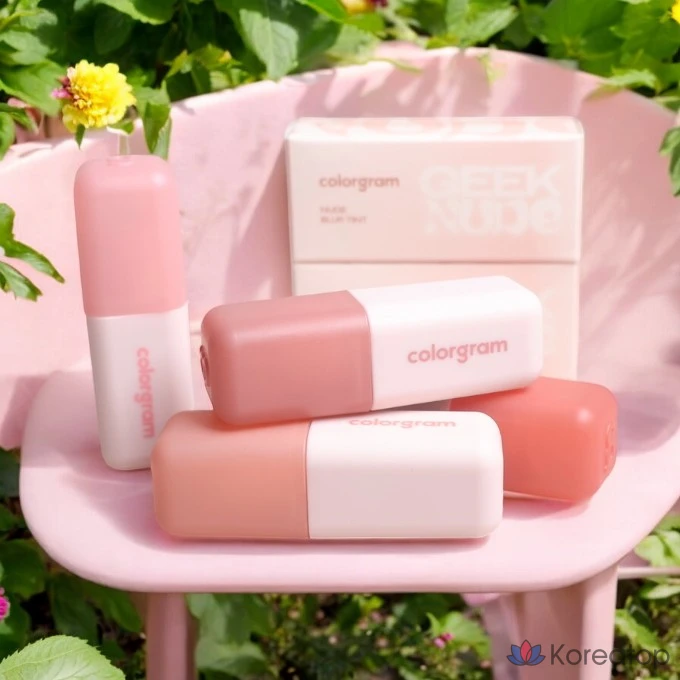 COLORGRAM NUDE BLUR TINT 5 г, COLORGRAM NUDE BLUR TINT Корректор для губ, фильтр для размытия, натуральный, накладной, плотно прилегающий, осветляющий тинт, 1 шт., 08 Hip Chocolate