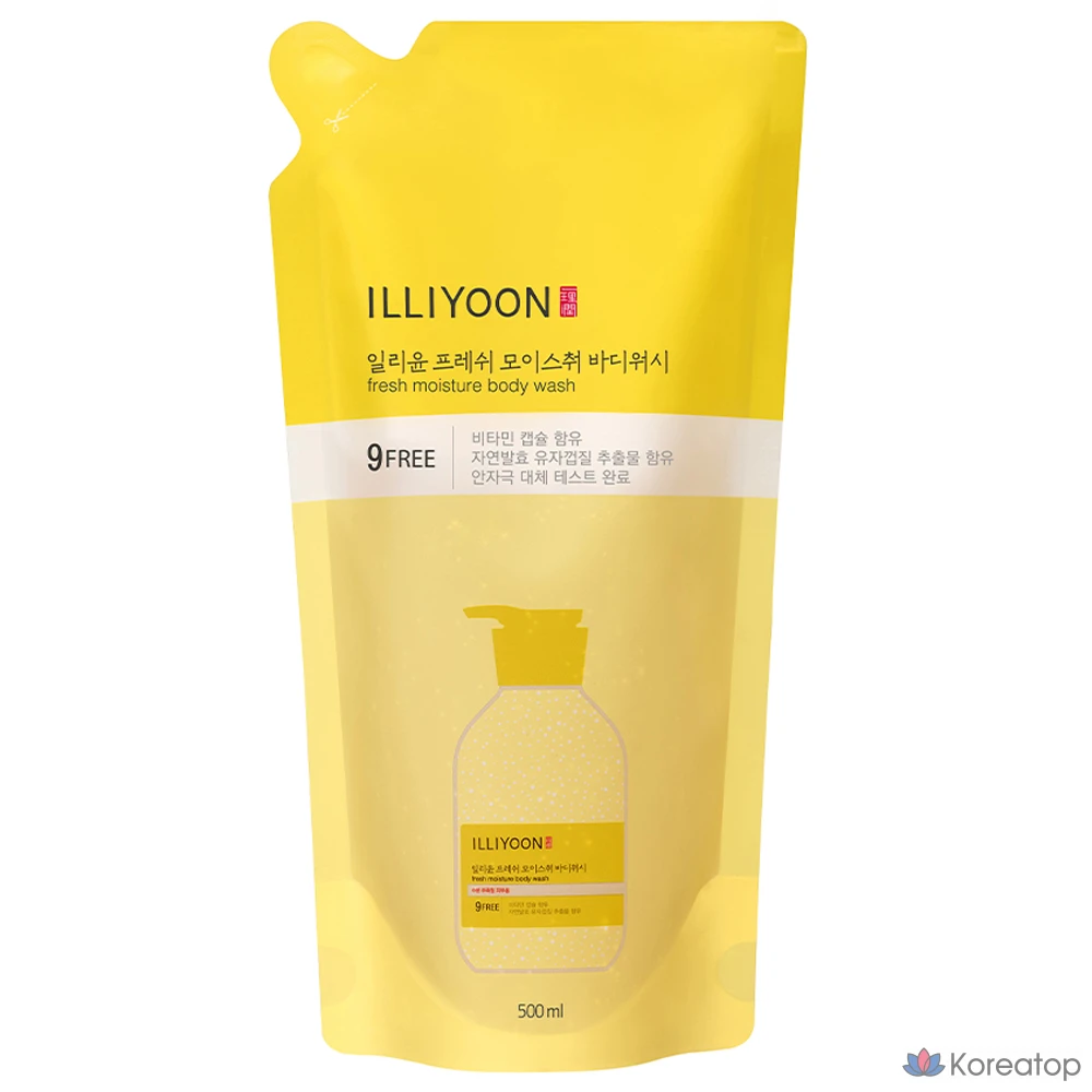 Сменный блок геля для душа Illiyoon Fresh Moisture, 500 мл, 1 шт.