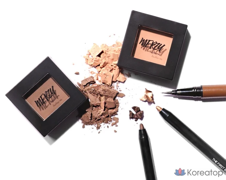 Тени для век MERZY the First, оттенок E1 Sophie Beige, 1 шт., фото 9