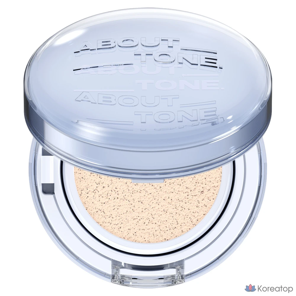 Кушон ABOUT TONE Water Layer Fit Cushion, оттенок 21 Warm Light, 14 г, 1 шт.