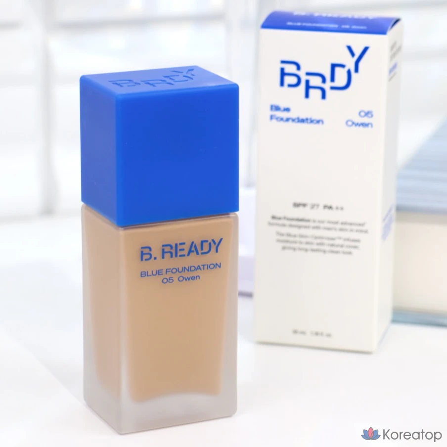 Тональный крем B.READY Blue Foundation SFP27+ PA++ 35 мл, мужской тональный крем, BB-крем для мужчин, 1 шт.