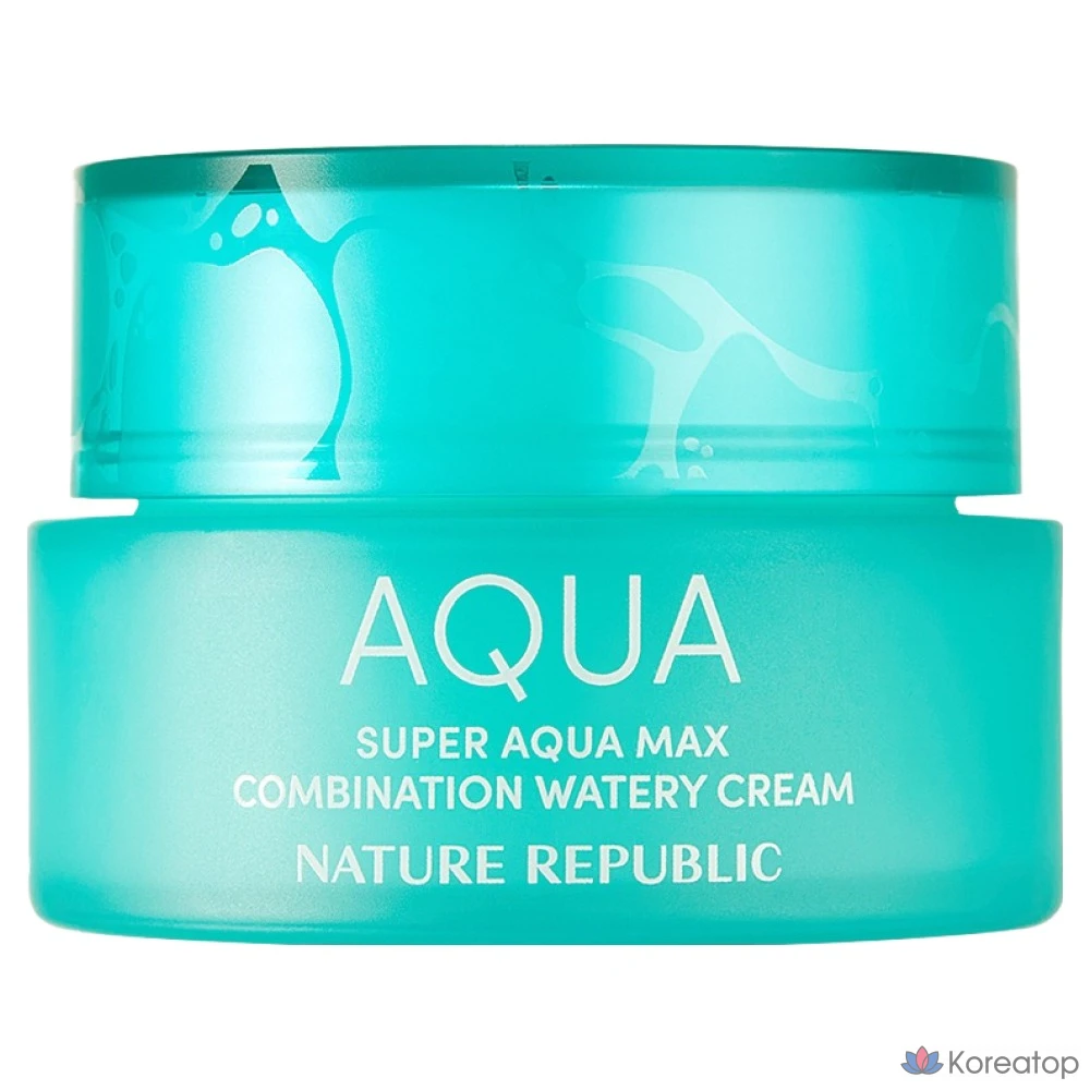 Увлажняющий крем Nature Republic Super Aqua Max для комбинированной кожи, 80 мл, 1 шт.