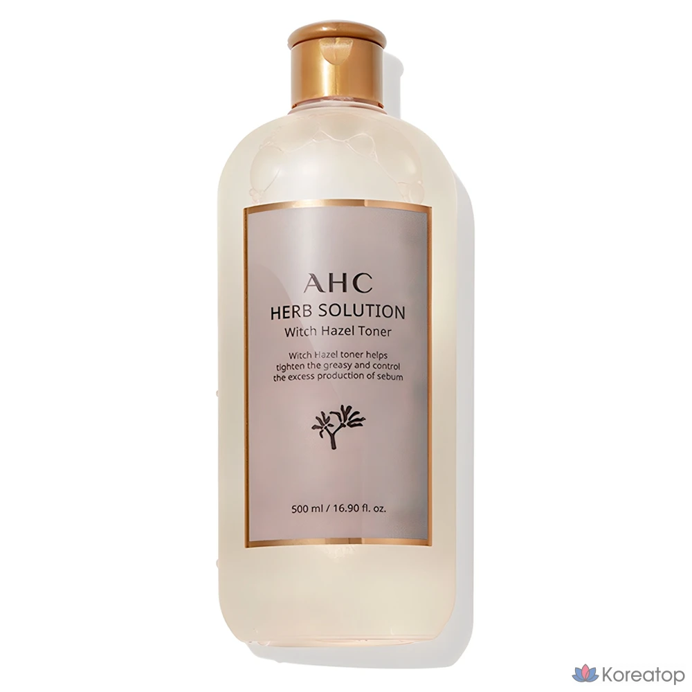 Тоник AHC Herb Solution с экстрактом гамамелиса, 500 мл, 1 шт.
