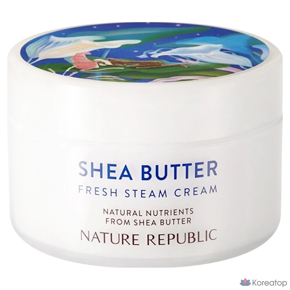 Крем для лица Nature Republic Shea Butter Fresh Steam для комбинированной кожи, 100 мл, 1 шт.