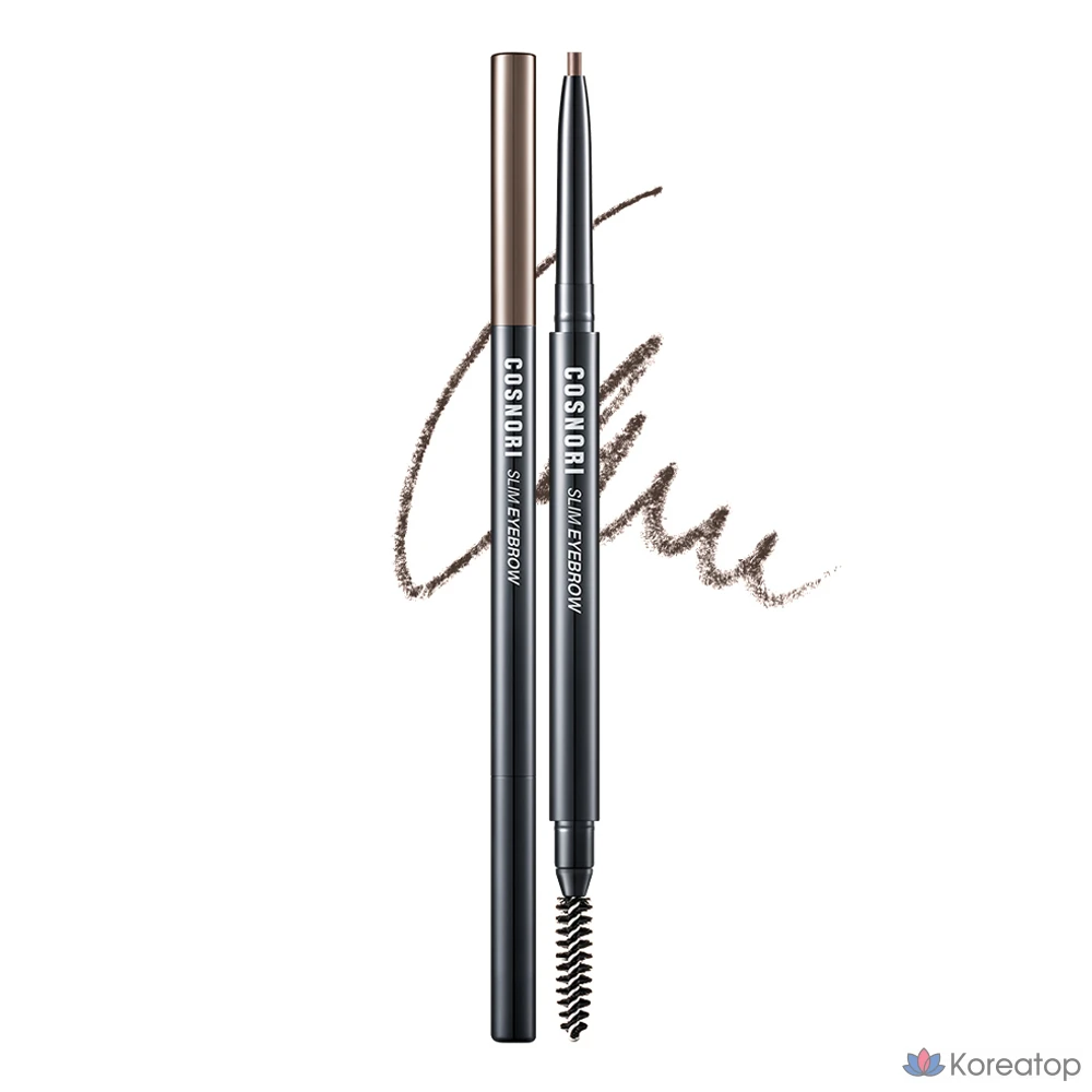 Карандаш для бровей Cosnori Slim, 0,13 г, 01 Brownie, 1 шт.