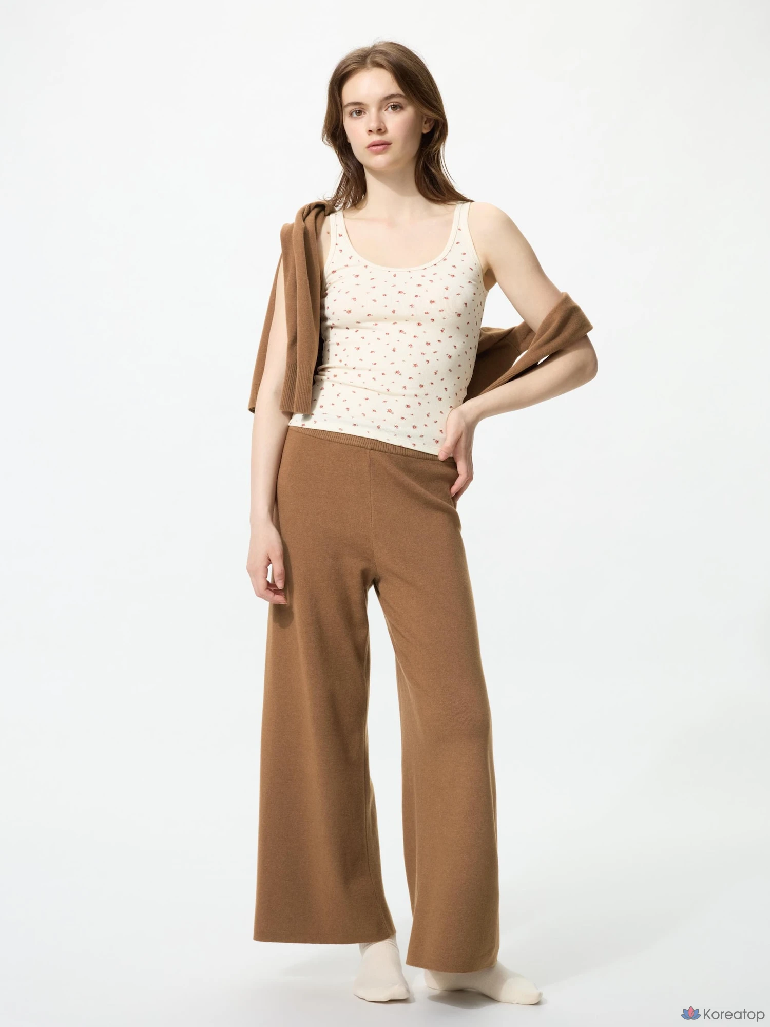 Брюки Uniqlo Washable Knit Pants (Smooth)