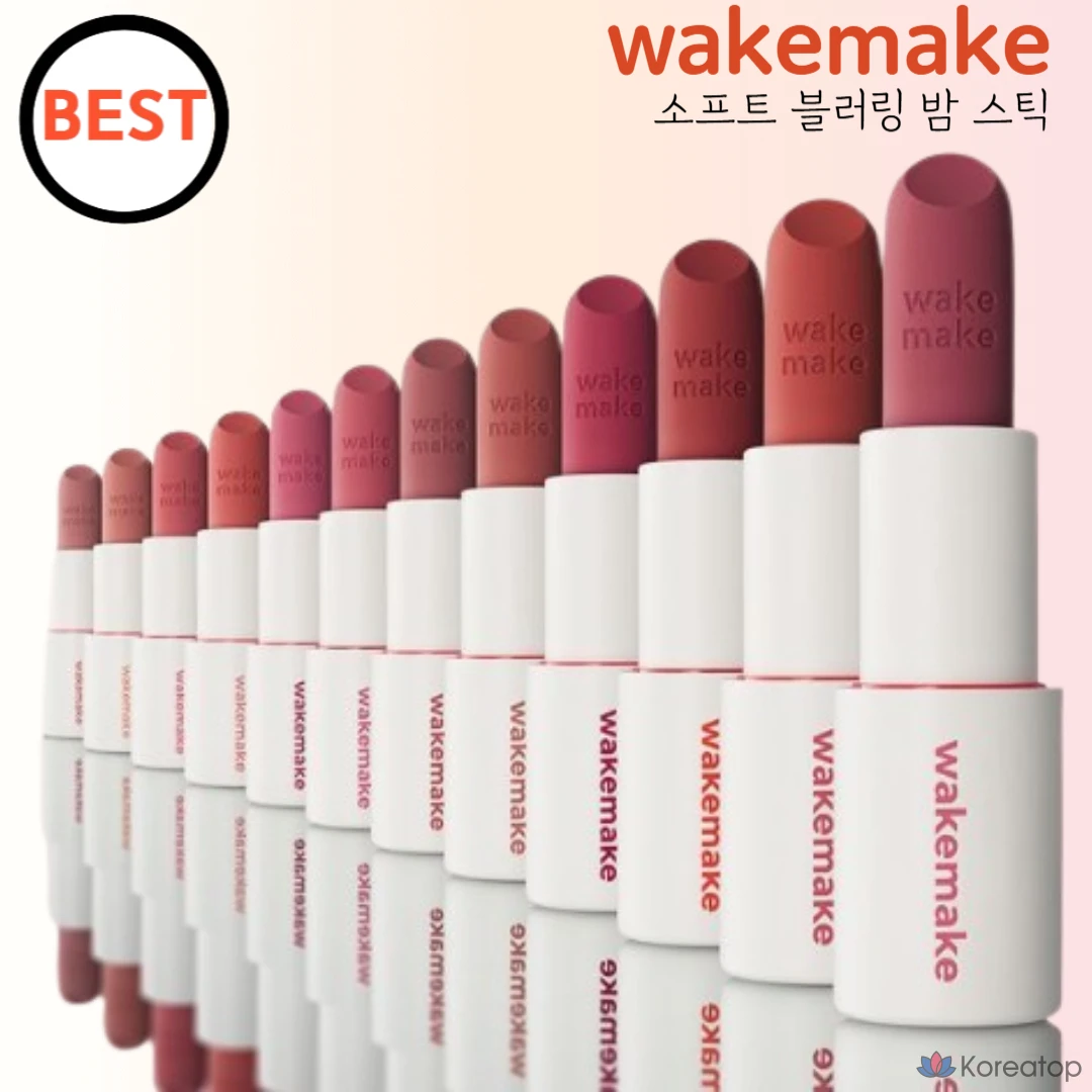 Бальзам-стик WAKEMAKE Soft Blurring Balm Stick #VitalBlurLip, 1 шт., 03 SHY YOUTH, фото 2