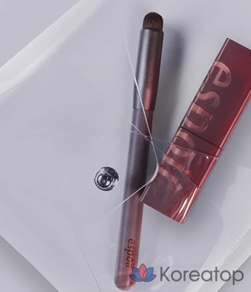 Кисть для растушевки губ Espoir, серая, 1 шт.