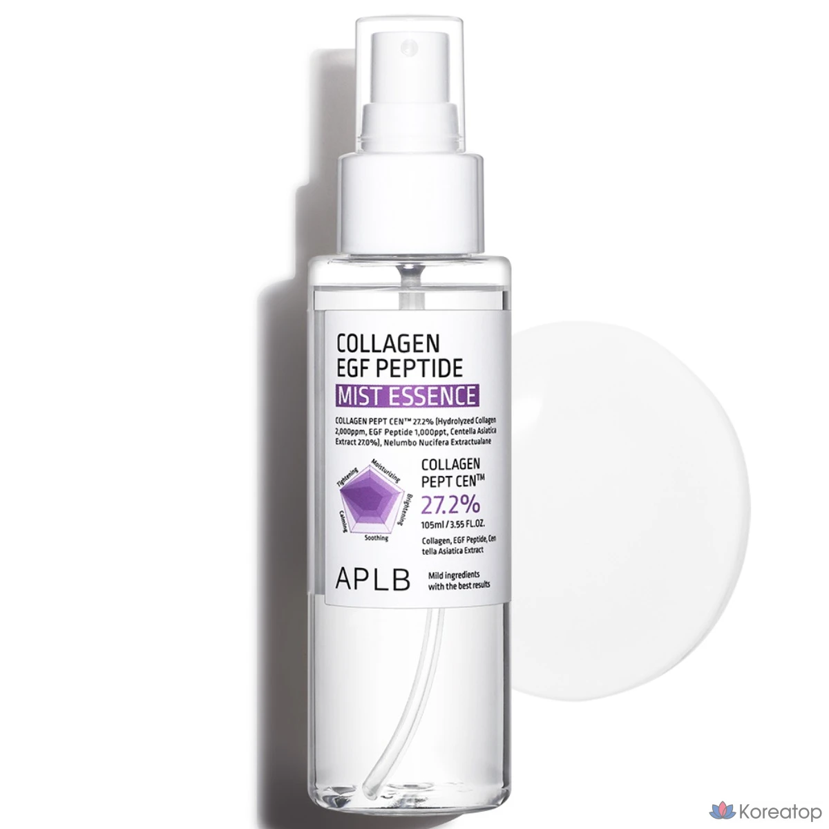 APLB Collagen EGF Peptide Mist Essence, 1 шт., 105 мл