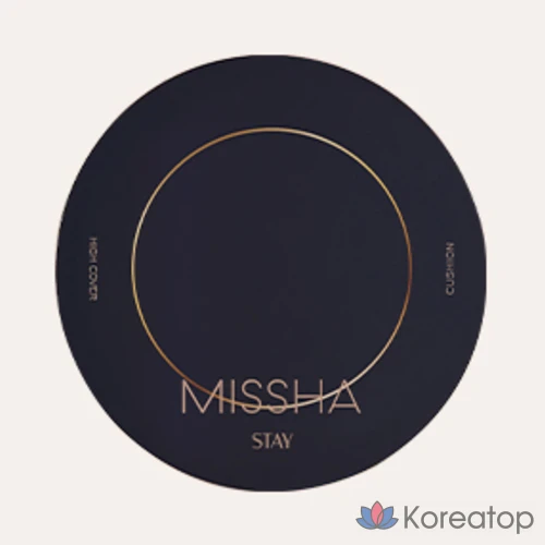 Тональный крем-кушон Missha Stay High Cover Cushion Foundation, 14 г, № 21 «Ванильный», 1 шт., фото 4