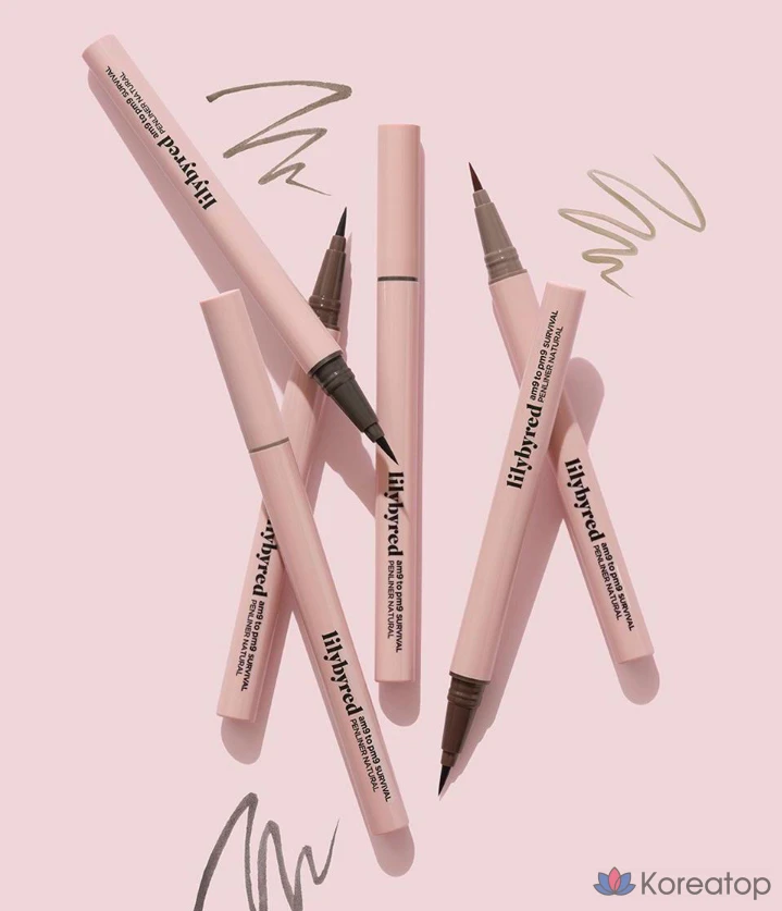Подводка для глаз Lilybyred 9to9 Survival Natural Pen Liner, оттенок 03 Ash Top, 1 г, 1 шт., фото 8