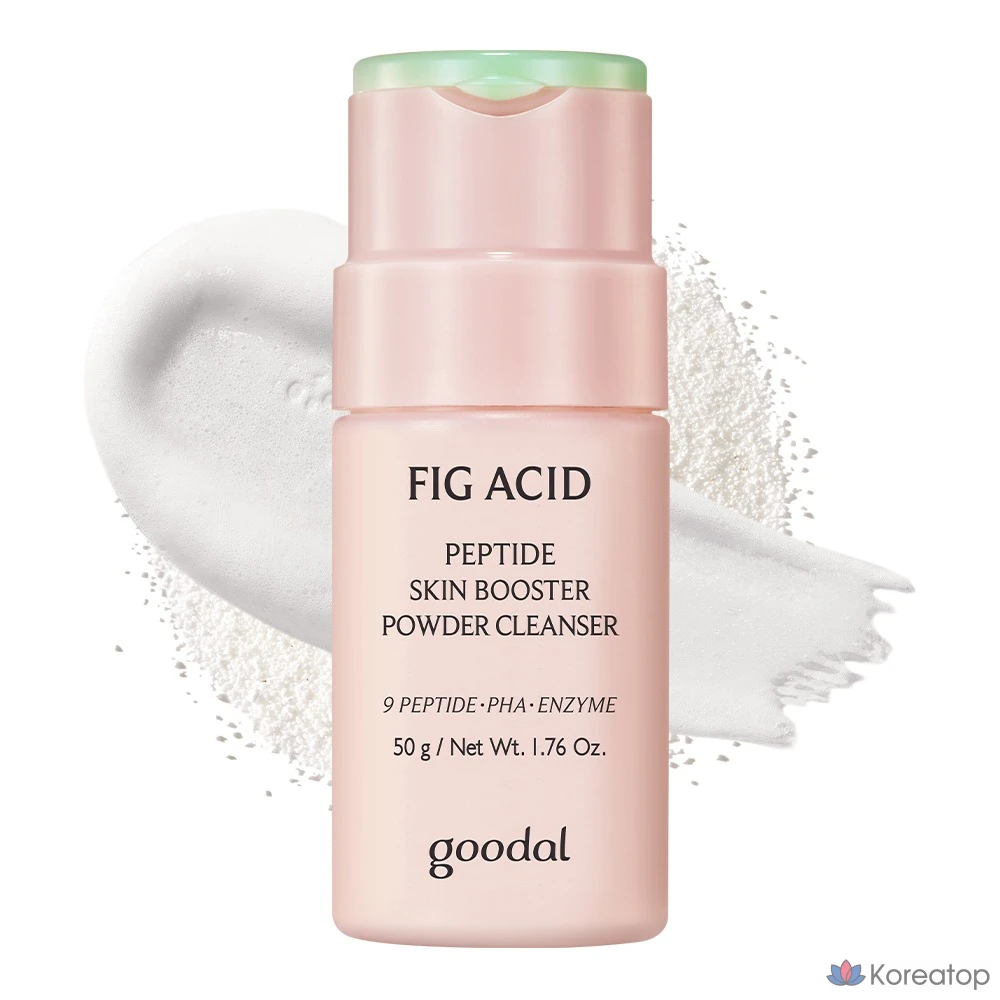 Очищающая пудра Goodal Fig Acid Peptide Skin Booster Powder Cleanser, 50 г, 1 шт.