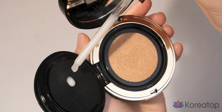 Сыворотка-кушон D'alba Glow Fit Serum Cover Cushion 15 г, № 23, 1 шт., фото 5