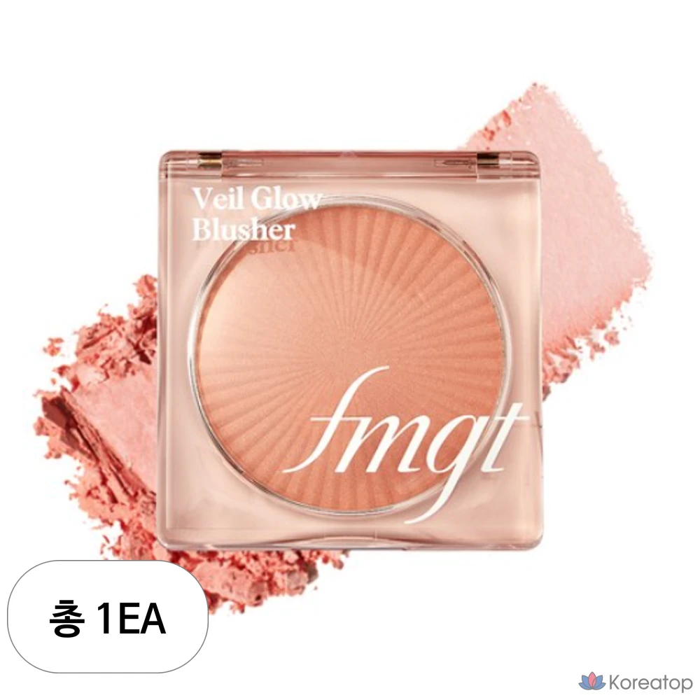 Румяна FMGT The Face Shop Veil Glow Blusher 5 г, оттенок Milk Tangerine, 1 шт.