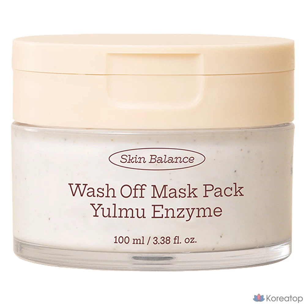 Смываемая энзимная маска для лица Ariel Skin Balance Yulmu, 100 мл, 1 упаковка, 1 шт.