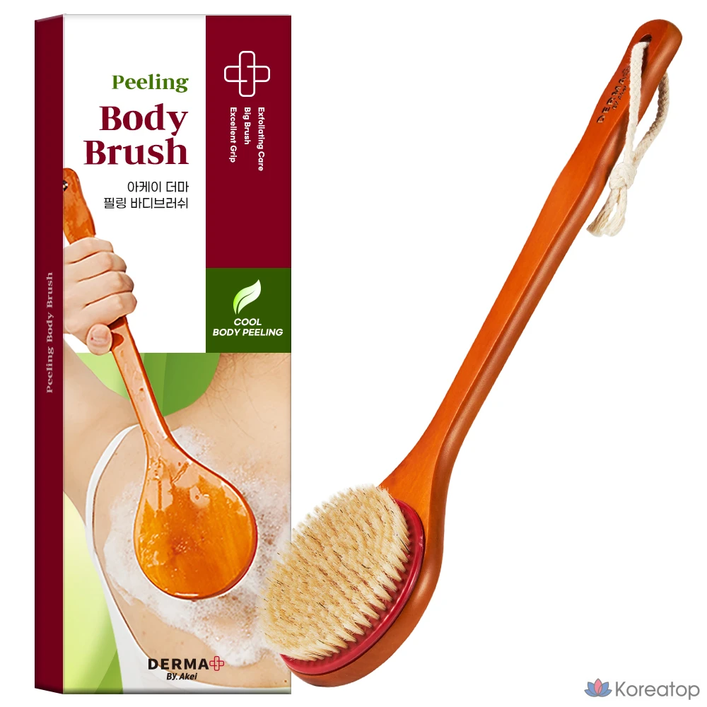 Щетки для пилинга от акне Akei Derma+, разные цвета, 1 упаковка, 1 шт.