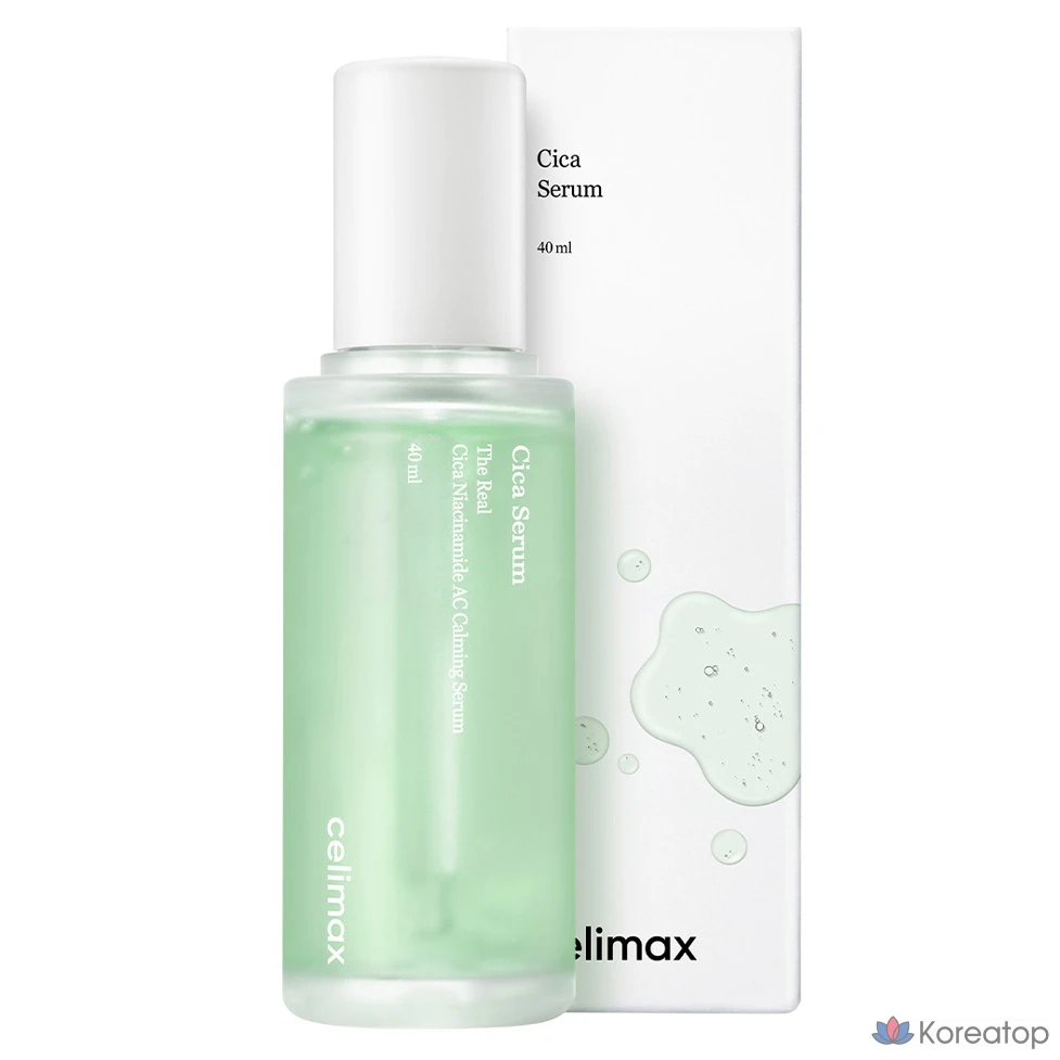 Успокаивающая сыворотка Cellimax The Real Cica Niacinamide AC, 40 мл, 1 шт.
