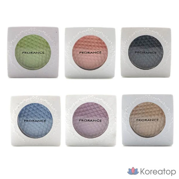 Тени для век Prorance 1, 21, белый-бежевый, 1 шт.