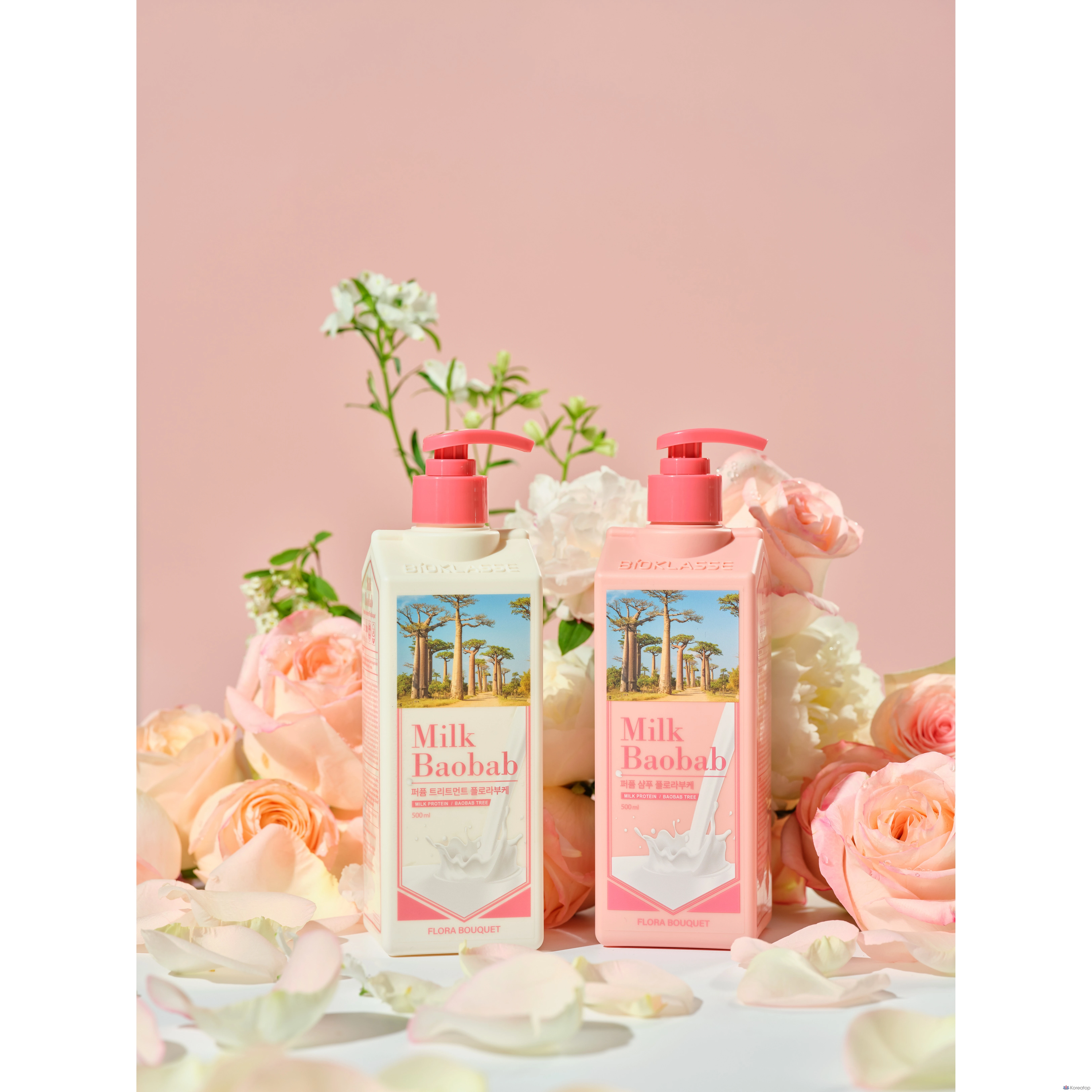 Парфюмированный шампунь Milk Baobab с ароматом Flora Bouquet, 500 мл, 1 шт.