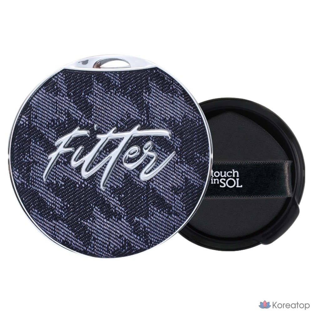 Touch in Sol Pretty Filter Touch Cover Semi-Matte Cushion, 12 г, сменный блок 12 г, № 17, фарфор, 1 комплект.